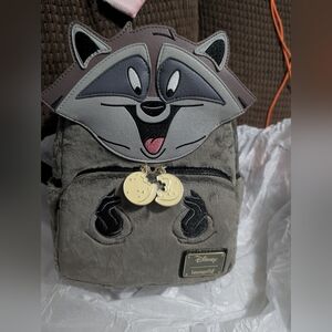 Loungefly Pocahontas Meeko Raccoon Mini Backpack